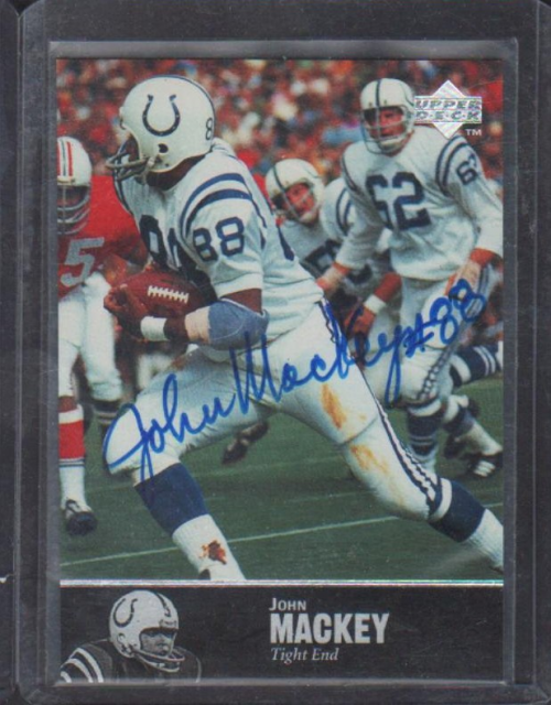 1997 Upper Deck Legends Autographs #AL48 John Mackey