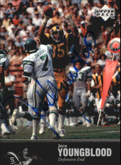 1997 Upper Deck Legends Autographs #AL73 Jack Youngblood