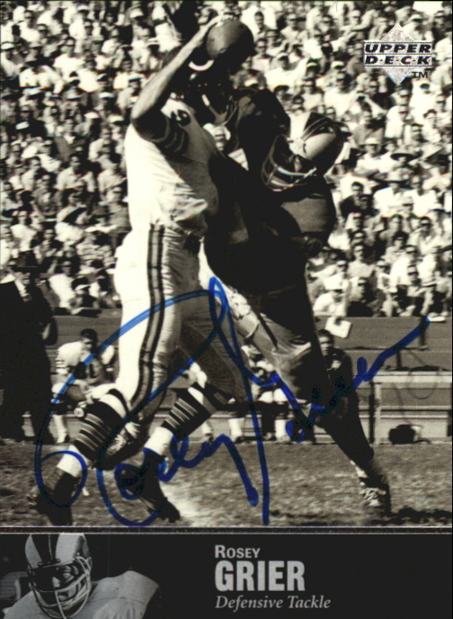 1997 Upper Deck Legends Autographs #AL109 Rosey Grier