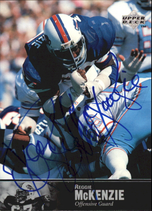 1997 Upper Deck Legends Autographs #AL138 Reggie McKenzie