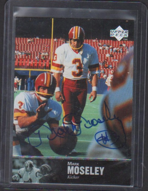 1997 Upper Deck Legends Autographs #AL147 Mark Moseley