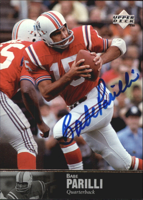 1997 Upper Deck Legends Autographs #AL152 Babe Parilli