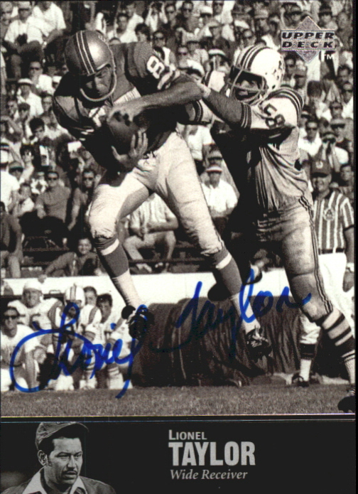 1997 Upper Deck Legends Autographs #AL172 Lionel Taylor