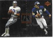 1997 Upper Deck Legends Marquee Matchups #MM4 Roger Staubach/Fran Tarkenton