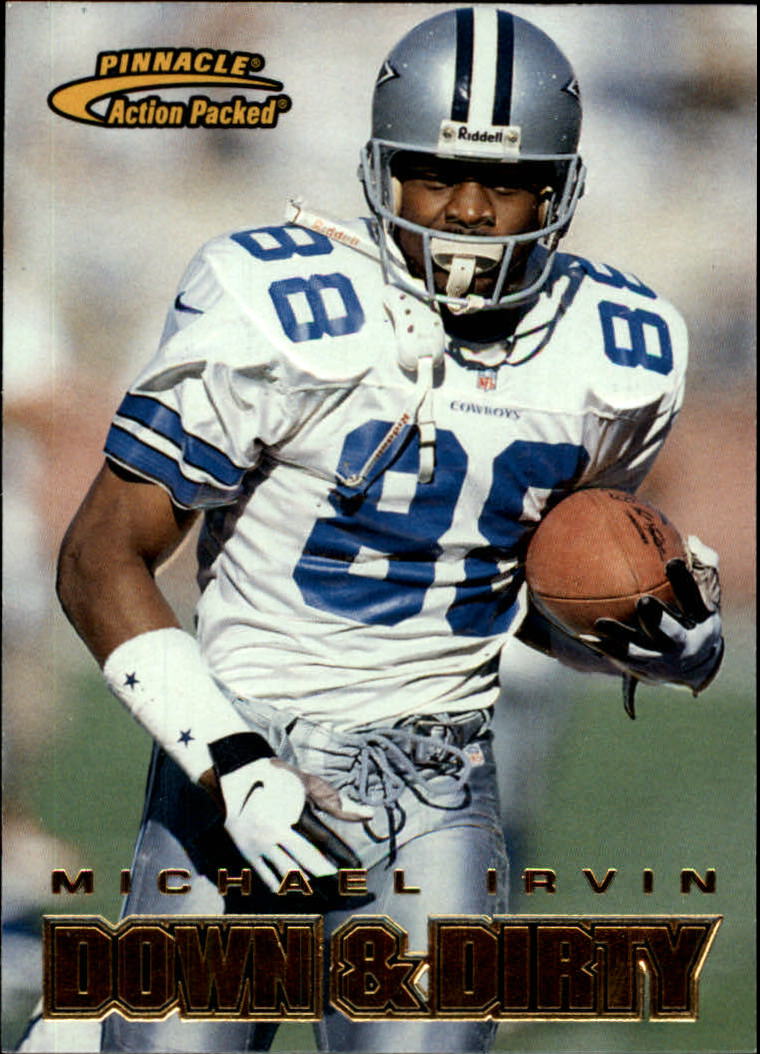 1997 Action Packed #123 Michael Irvin DD