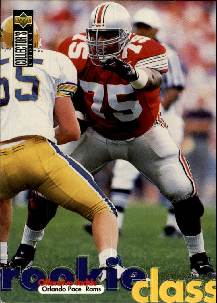 1997 Collector's Choice #1 Orlando Pace RC