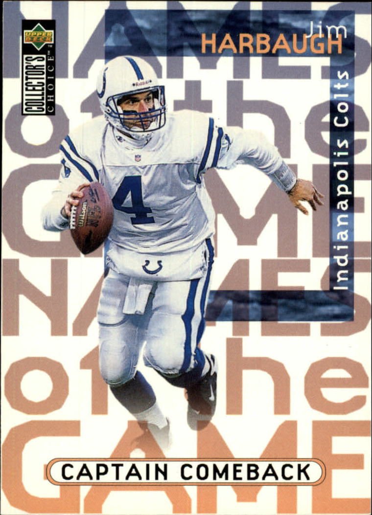 1997 Collector's Choice #57 Jim Harbaugh NG