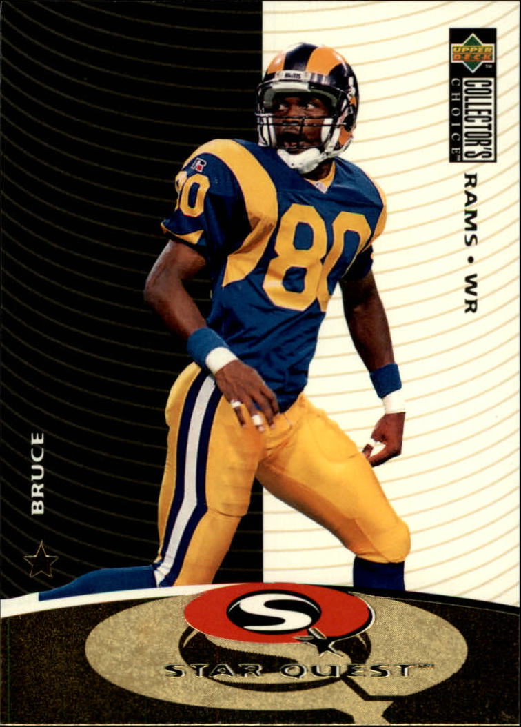1997 Collector's Choice Star Quest #SQ28 Isaac Bruce