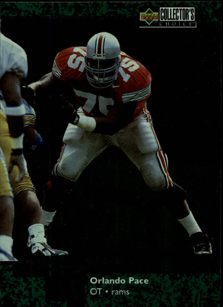 1997 Collector's Choice Turf Champions #TC4 Orlando Pace