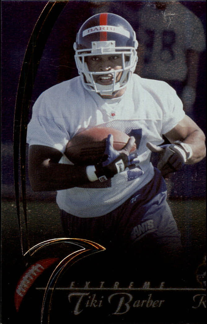 1997 Collector's Edge Extreme Foil #P112 Tiki Barber DC
