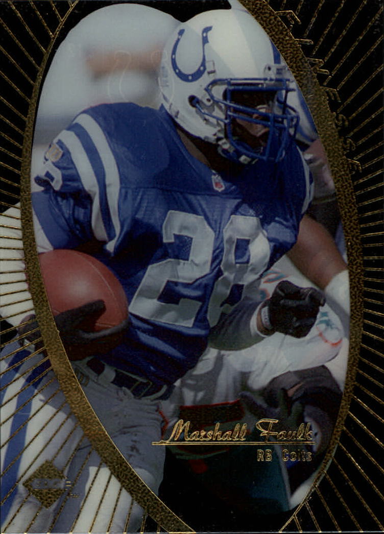 1997 Collector's Edge Extreme Finesse #12 Marshall Faulk