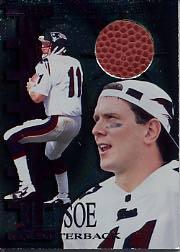 1997 Collector's Edge Extreme Game Gear Quads #3F Drew Bledsoe FB