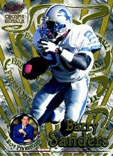 1997 Crown Royale Firestone on Football #7 Barry Sanders