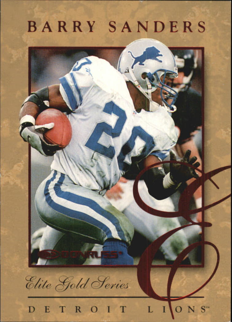 1997 Donruss Elite Gold #6 Barry Sanders