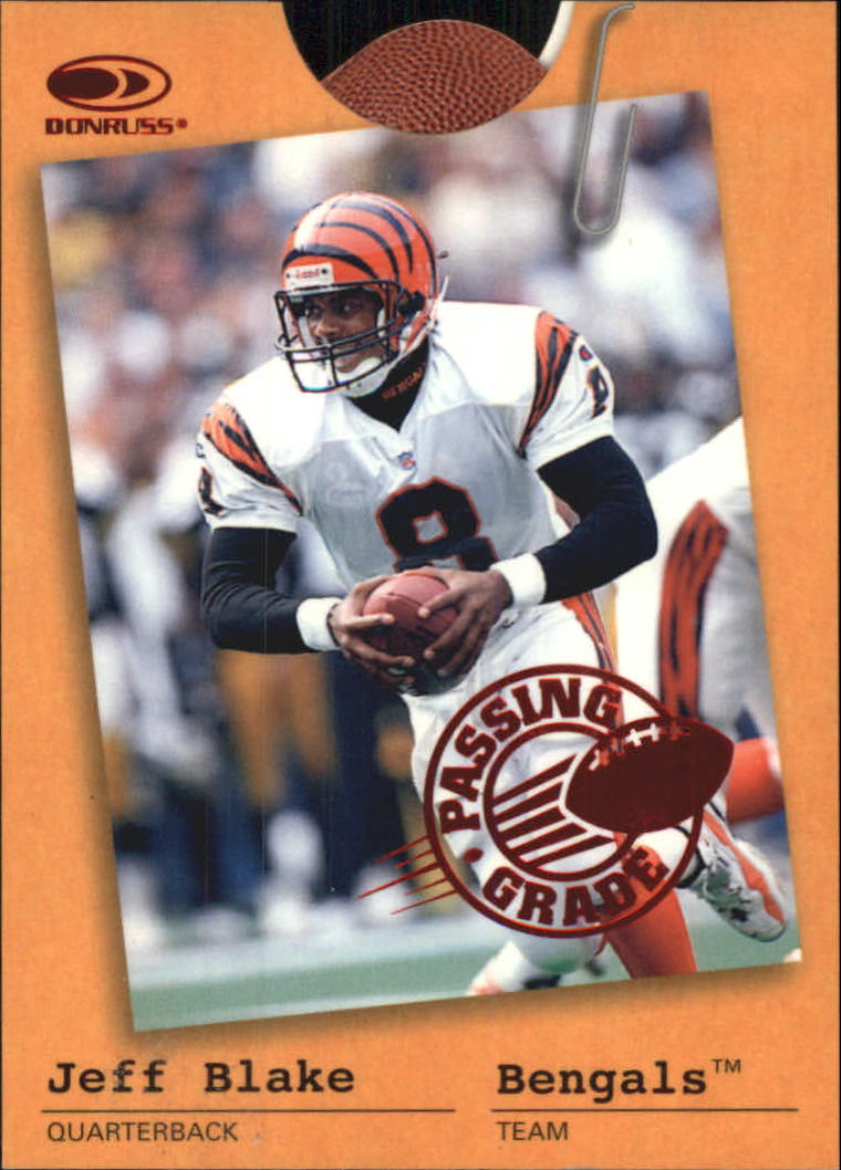 1997 Donruss Passing Grade #8 Jeff Blake