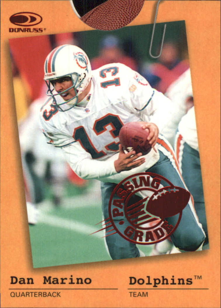 1997 Donruss Passing Grade #9 Dan Marino