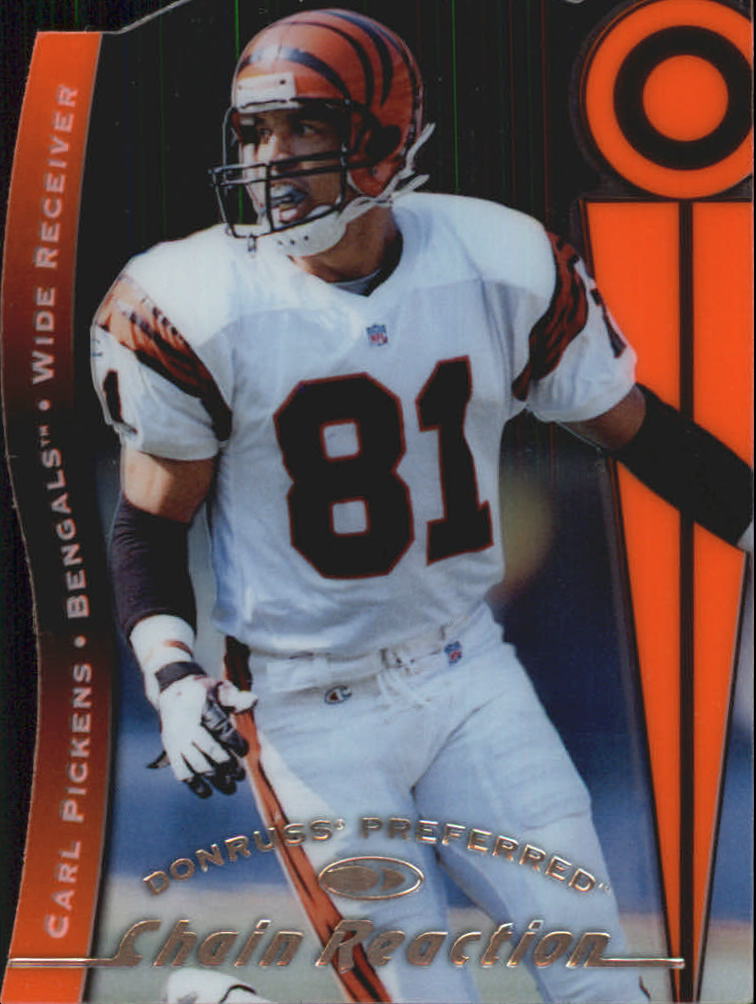 1997 Donruss Preferred Chain Reaction #11B Carl Pickens