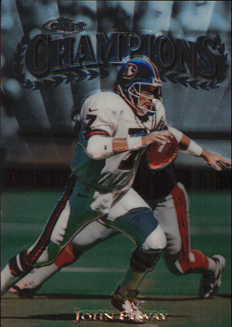 1997 Finest Embossed #300 John Elway S