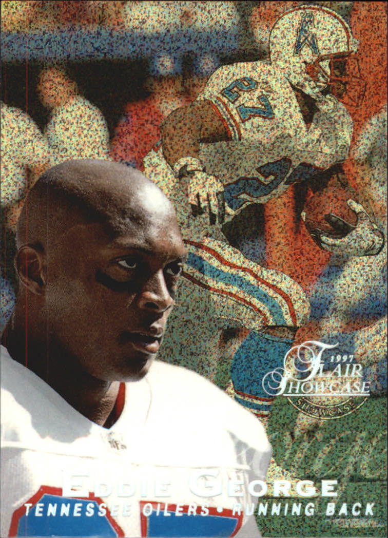 1997 Flair Showcase Row 0 #27 Eddie George