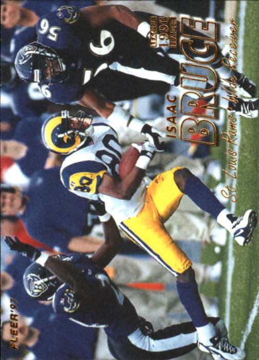 1997 Fleer #9 Isaac Bruce