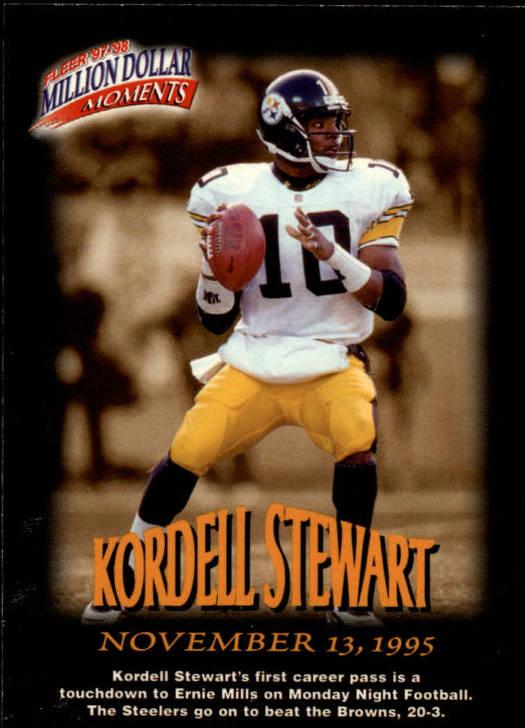 1997 Fleer Million Dollar Moments #44 Kordell Stewart