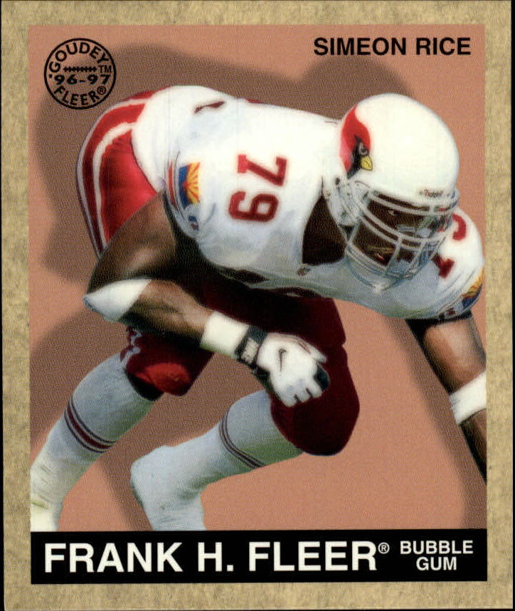 1997 Fleer Goudey #75 Simeon Rice