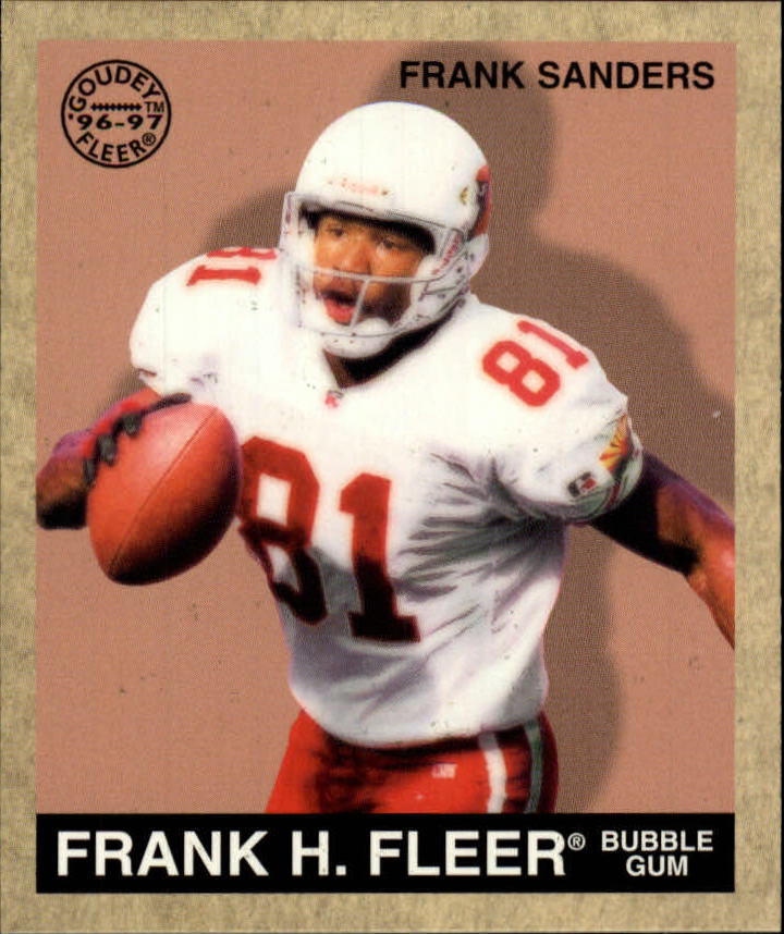 1997 Fleer Goudey #76 Frank Sanders