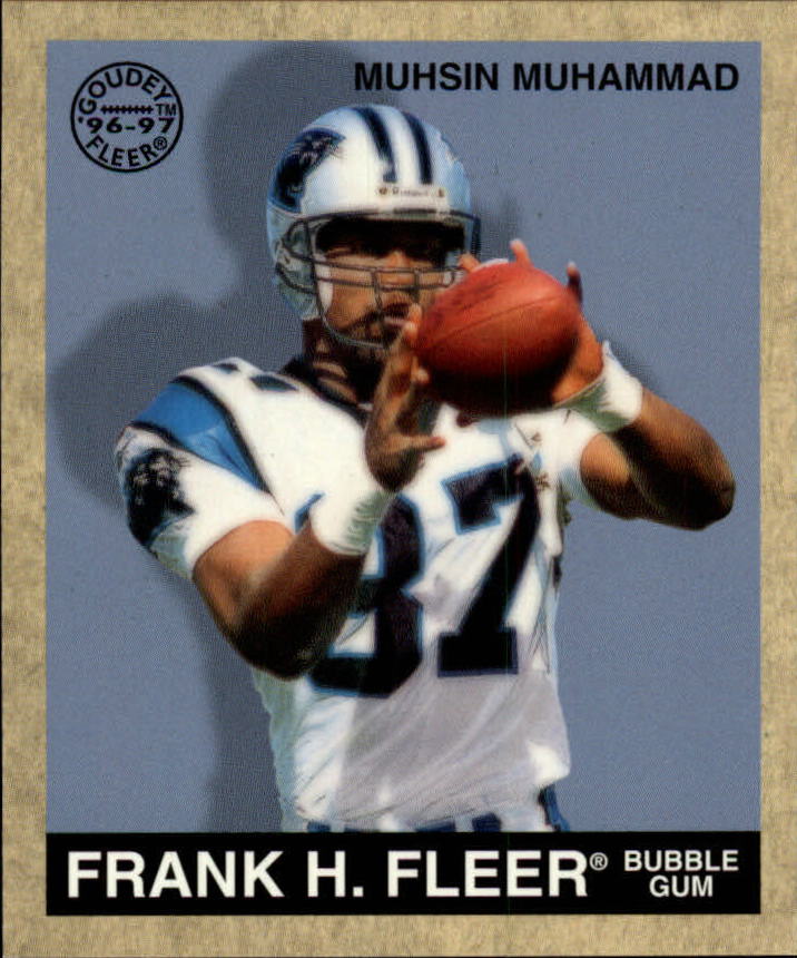 1997 Fleer Goudey #85 Muhsin Muhammad