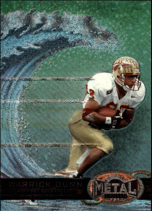 1997 Metal Universe #189 Warrick Dunn RC