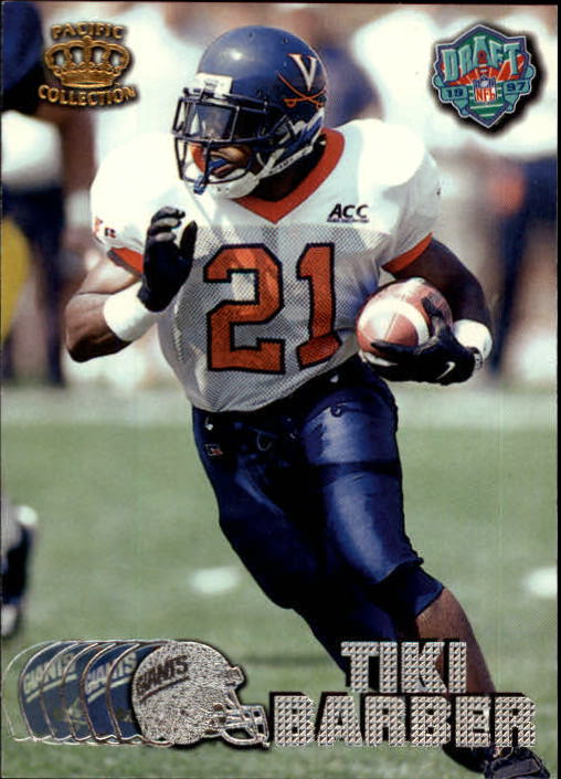 1997 Pacific Silver #423 Tiki Barber