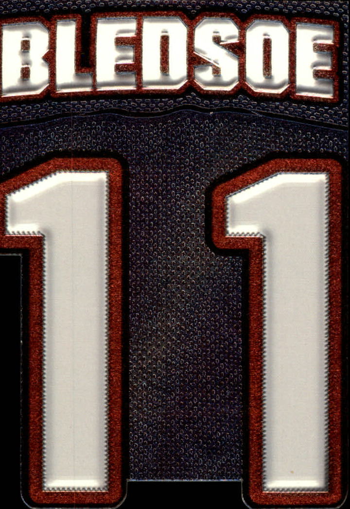 1997 Pacific Big Number Die Cuts #14 Drew Bledsoe