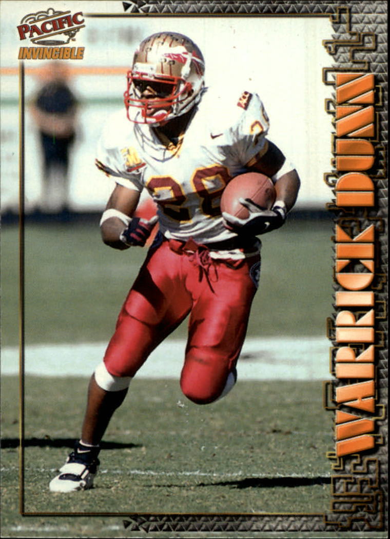 Pacific Invincible Smash Mouth X Tra Warrick Dunn Nm Mt