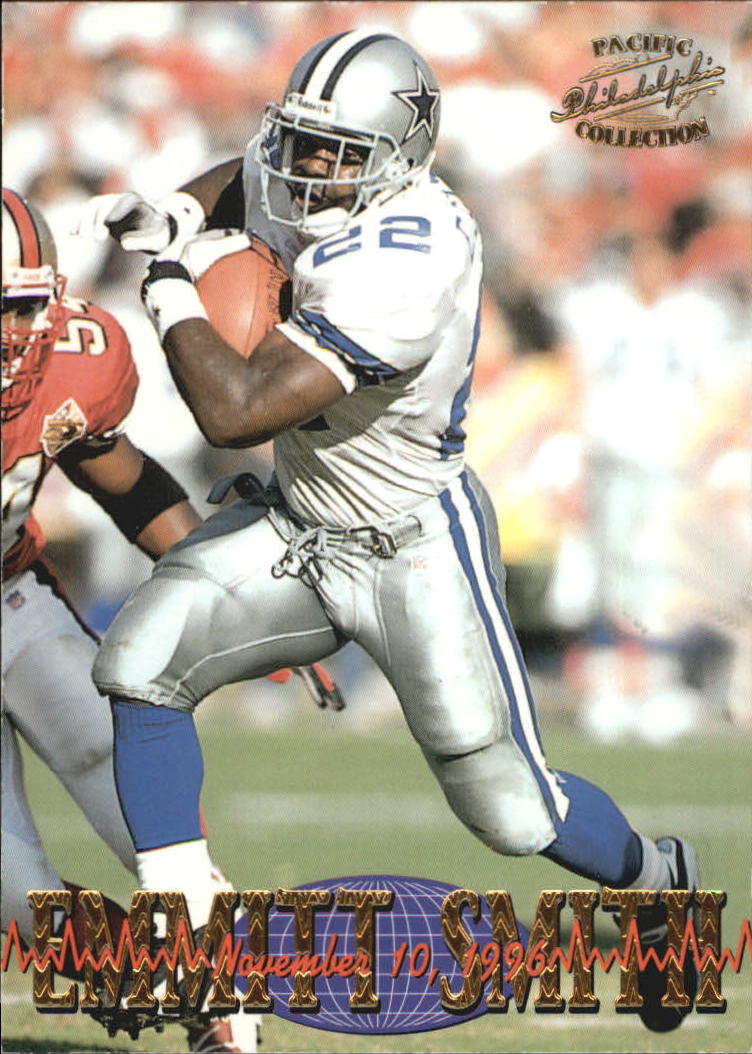 1997 Pacific Philadelphia Heart of the Game #4 Emmitt Smith