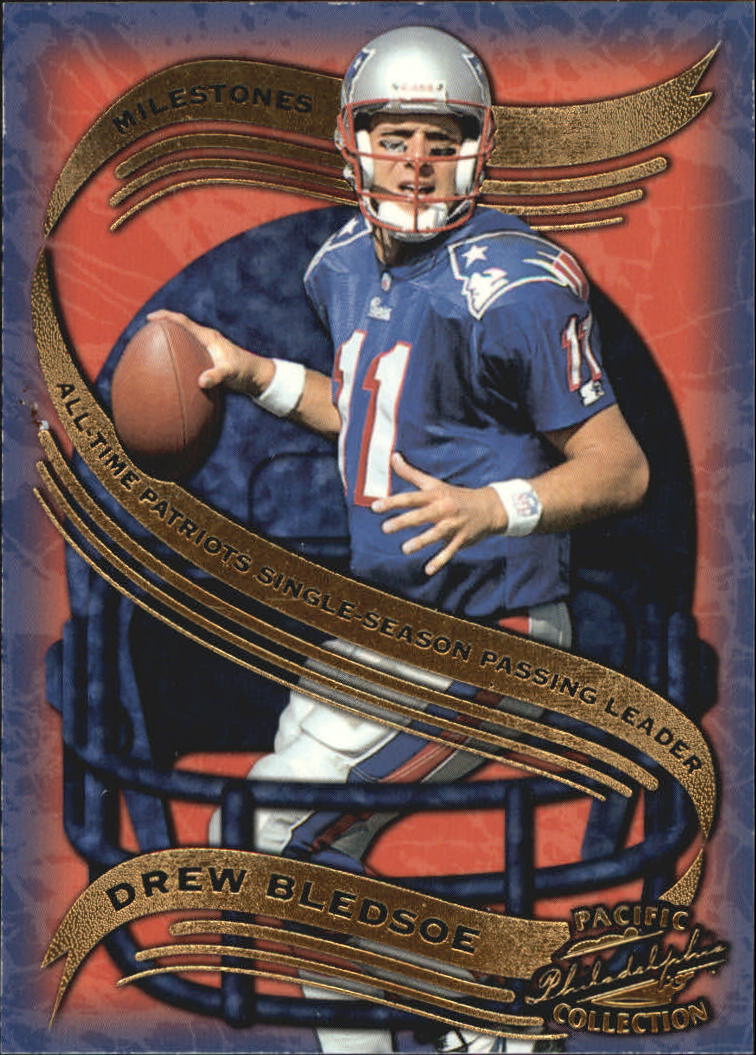 1997 Pacific Philadelphia Milestones #14 Drew Bledsoe