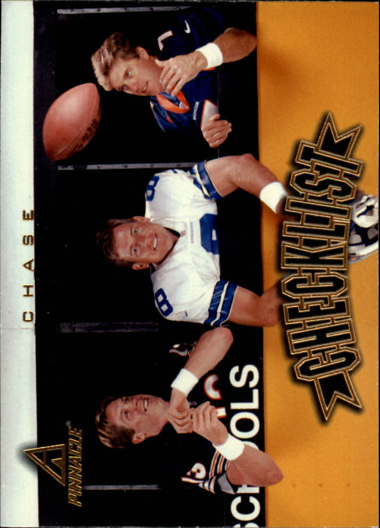 1997 Pinnacle #200 Aikman/Elway/Mirer CL