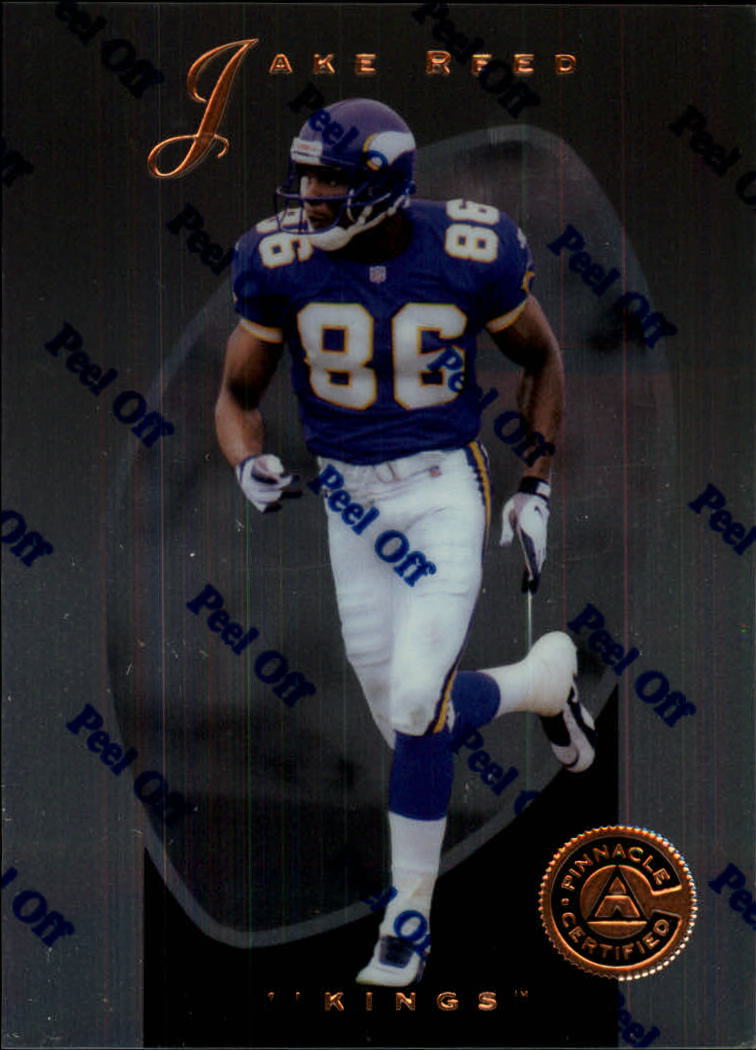 1997 Pinnacle Certified #56 Jake Reed