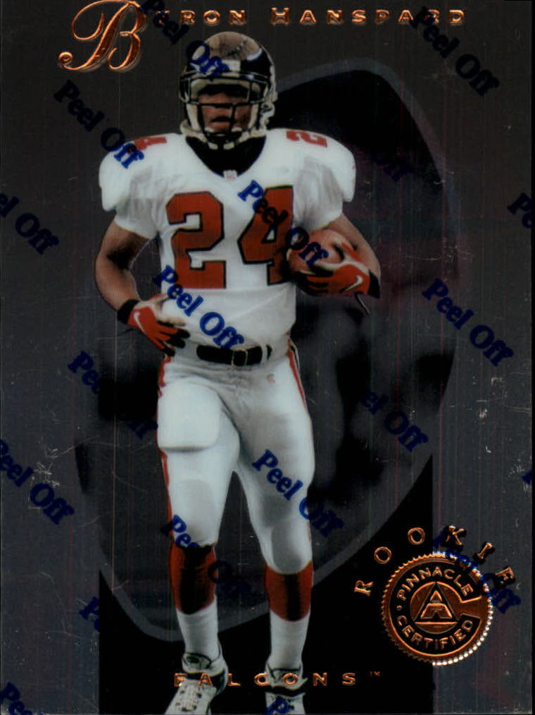 1997 Pinnacle Certified #123 Byron Hanspard RC
