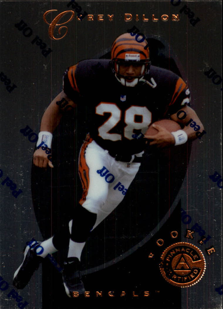 1997 Pinnacle Certified #145 Corey Dillon RC