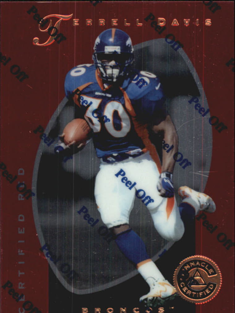 1997 Pinnacle Certified Red #88 Terrell Davis