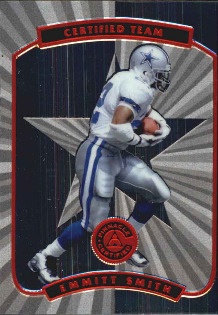 1997 Pinnacle Certified Certified Team #3 Emmitt Smith