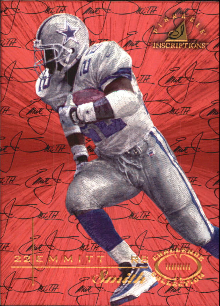 1997 Pinnacle Inscriptions Challenge Collection #22 Emmitt Smith