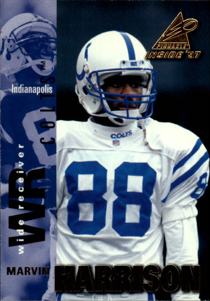 1997 Pinnacle Inside #108 Marvin Harrison