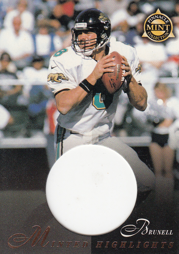 1997 Pinnacle Mint Die Cuts #23 Mark Brunell MH