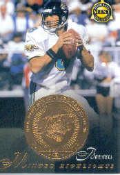 1997 Pinnacle Mint Coins Brass #23 Mark Brunell MH