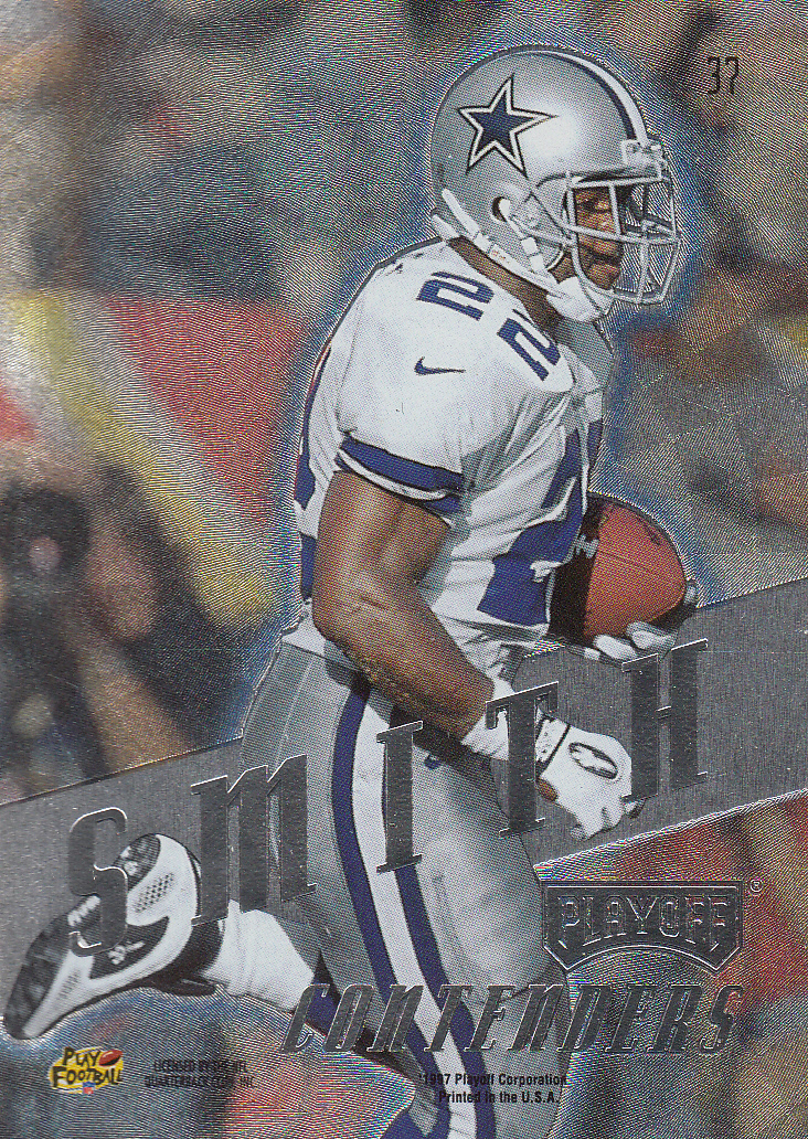 1997 Playoff Contenders #37 Emmitt Smith back image