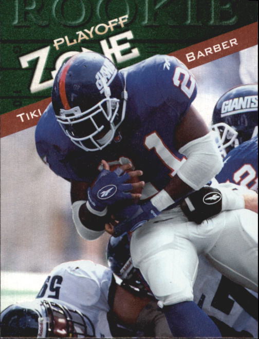 1997 Playoff Zone #140 Tiki Barber RC