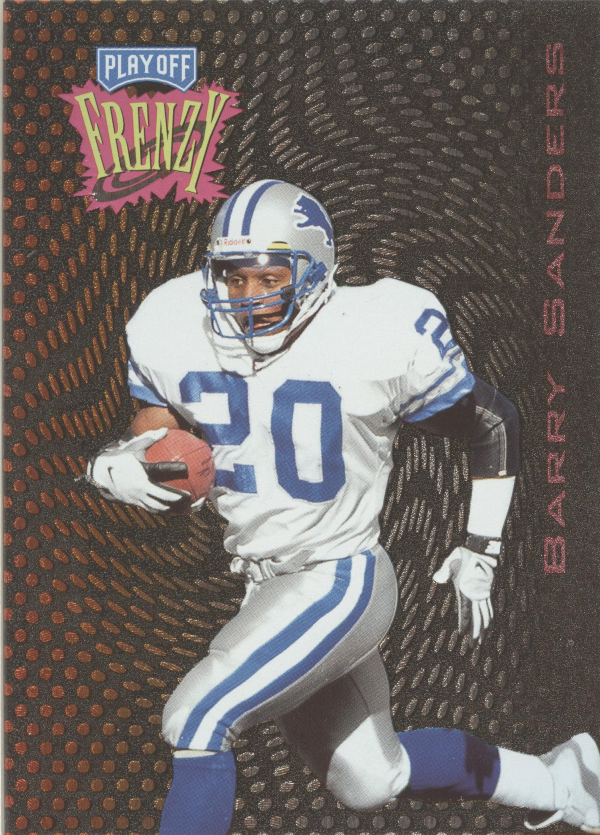 1997 Playoff Zone Frenzy #11 Barry Sanders