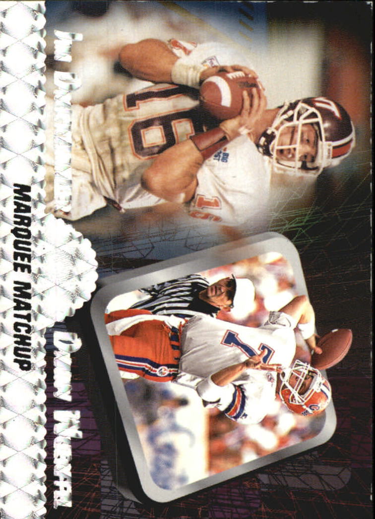 1997 Press Pass Marquee Matchups #MM1 J.Druckenmil/D.Wuerf