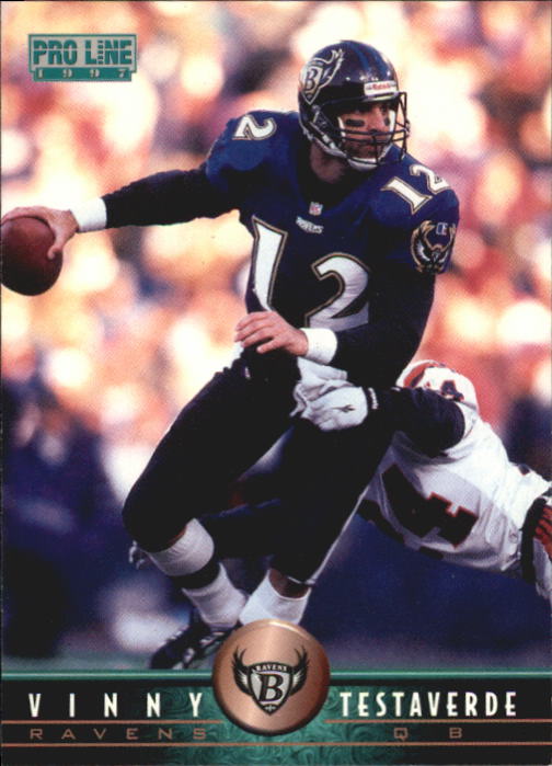 1997 Pro Line #24 Vinny Testaverde