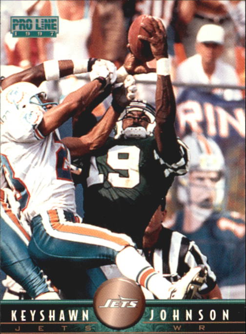 1997 Pro Line #189 Keyshawn Johnson